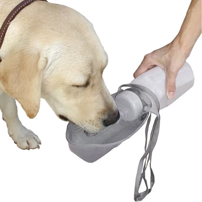 Lixit Thirsty Dog Portable Dog Water Bowl & Bottle 1 Lixit Thirsty Dog Portable Dog Water Bowl & Bottle