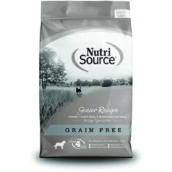 NutriSource Senior Made With Turkey And Menhaden Fish Meal Dry Dog Food - 30LB