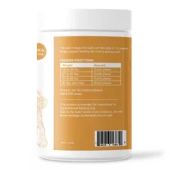 Chew + Heal Omega Skin + Coat, Dog Supplement, Salmon Oil With Essential Fatty Acids & Vitamins - 360 Delicious Chews 10 Chew + Heal Omega Skin + Coat, Dog Supplement, Salmon Oil With Essential Fatty Acids & Vitamins - 360 Delicious Chews -PawHut Sales Store GUEST aff15343 af3c 49c2 b6e9 11ac22ef3c44 2