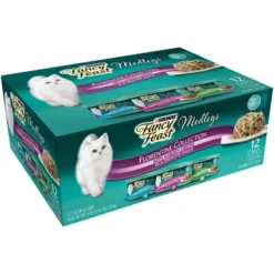 Purina Fancy Feast Medleys Gourmet WithTuna,Chicken And Turkey In A Delicate Sauce Florentine Collection Wet Cat Food - 3oz/12ct Variety Pack -PawHut Sales Store GUEST b041b6e0 e446 42cd 8a67 2070bd3136ee