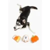 Midlee Boo Sugar Cookie Halloween Plush Dog Toys