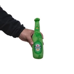 American Pet Supplies 9.15-Inch Beer-Cheers Crinkle And Squeaky Plush Dog Toy Combo Gift Set