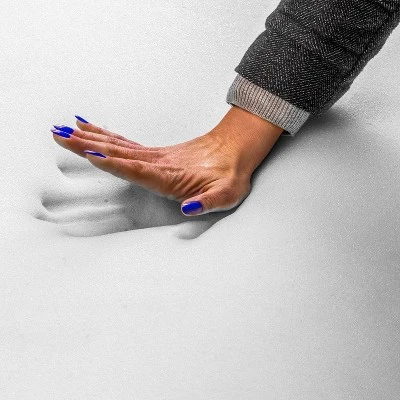 Precious Tails Sherpa High Density Foam Top 4-Step Foam Pet Stairs - Gray 3 Precious Tails Sherpa High Density Foam Top 4-Step Foam Pet Stairs - Gray - Image 3