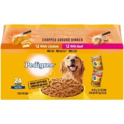 Pedigree Chopped Ground Dinner Adult Wet Dog Food Chicken & Beef -PawHut Sales Store GUEST b7344f00 2791 4c25 a407 58d218e9cead