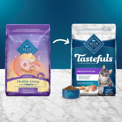 Blue Buffalo Tastefuls Active With Chicken Natural Adult Dry Cat Food - 15lbs 1 Blue Buffalo Tastefuls Active With Chicken Natural Adult Dry Cat Food - 15lbs