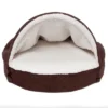 FurHaven Faux Sheepskin Snuggery Gel Top Foam Dog Bed