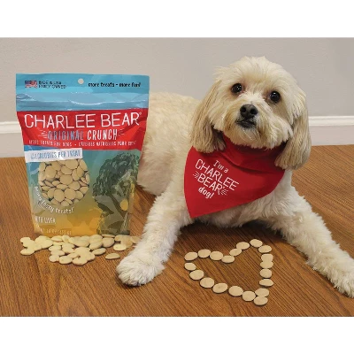 Charlee Bear Original Crunch Chicken Liver Dog Treats - 16 Oz 1 Charlee Bear Original Crunch Chicken Liver Dog Treats - 16 Oz