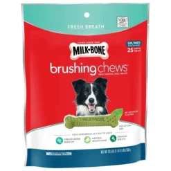 Milk-Bone Brushing Chews Daily Chicken Dental Dog Treats, Fresh Breath, Small/Medium - 19.6oz 6 Milk-Bone Brushing Chews Daily Chicken Dental Dog Treats, Fresh Breath, Small/Medium - 19.6oz -PawHut Sales Store GUEST b8d42537 db24 476d aca9 057cca62f850