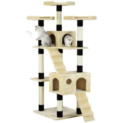 Go Pet Club 72" Cat Tree Furniture With Sisal Scratching Posts F2080 -PawHut Sales Store GUEST ba0dd60c e585 44b3 8665 9edfc54b441a