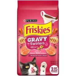 Purina Friskies Gravy Swirlers With Flavors Of Chicken, Salmon & Gravy Adult Complete & Balanced Dry Cat Food 15 Purina Friskies Gravy Swirlers With Flavors Of Chicken, Salmon & Gravy Adult Complete & Balanced Dry Cat Food -PawHut Sales Store GUEST ba2d83b1 2b86 49c8 80af 3b92f42bd100