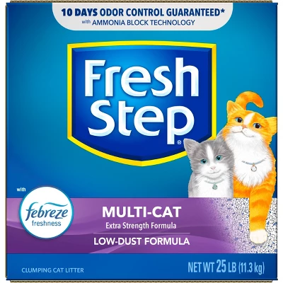 Fresh Step Multi-Cat Scented Litter With The Power Of Febreze Clumping Cat Litter 5 Fresh Step Multi-Cat Scented Litter With The Power Of Febreze Clumping Cat Litter - Image 5
