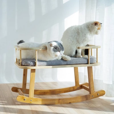 Instachew Rockaby Cat And Dog Bed 1 Instachew Rockaby Cat And Dog Bed