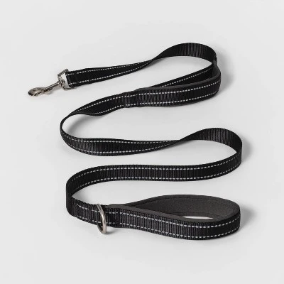 Core Dog Leash - Black - 5ft Long - Boots & Barkley™ 1 Core Dog Leash - Black - 5ft Long - Boots & Barkley™