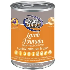Nutrisource Grain-Free Lamb Canned Dog Food - (13 Oz) Pack Of 12