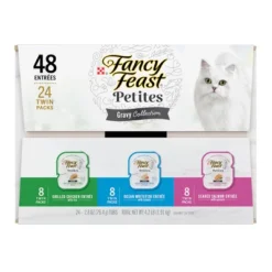 Fancy Feast Petites Gravy Collection Gourmet In Salmon, Chicken And Fish Wet Cat Food Variety Pack - 2.8oz/24ct 8 Fancy Feast Petites Gravy Collection Gourmet In Salmon, Chicken And Fish Wet Cat Food Variety Pack - 2.8oz/24ct -PawHut Sales Store GUEST c2ffb243 68fe 4755 b11f 03d7cedee814