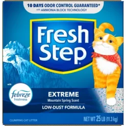 Fresh Step Extreme Scented Litter With The Power Of Febreze Clumping Cat Litter - Mountain Spring -PawHut Sales Store GUEST c58f6664 6e6a 4756 a754 77acdd39e287