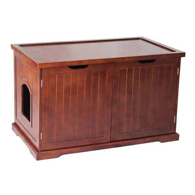Merry Products Decorative Bench With Enclosed Cat Litter Washroom Box 5 Merry Products Decorative Bench With Enclosed Cat Litter Washroom Box - Image 5