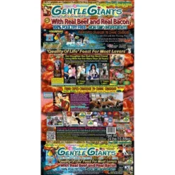 Gentle Giants With Real Beef & Real Bacon Complete & Balanced Dry Dog Food - 24lbs