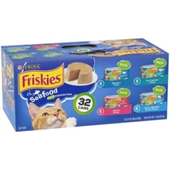 Purina Friskies Paté Wet Cat Food Seafood Fish Flavor Favorites - 5.5oz/32ct Variety Pack 7 Purina Friskies Paté Wet Cat Food Seafood Fish Flavor Favorites - 5.5oz/32ct Variety Pack -PawHut Sales Store GUEST c6f56f73 359a 4746 a894 a537077ad8b5