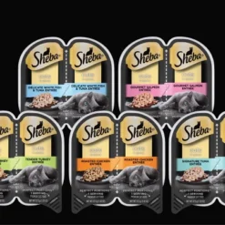 Sheba Perfect Portions Cuts In Gravy Chicken, Salmon & Turkey Entrée Premium Wet Cat Food - 2.6oz/24ct Variety Pack -PawHut Sales Store GUEST c76f2144 0941 4a72 9d82 fb83e598307b