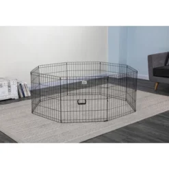 Go Pet Club Foldable Pet Exercise Pen 24" To 48" Tall GDP1024