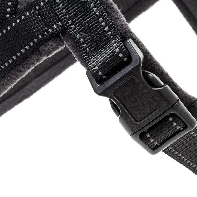 Happilax Norwegian Design Adjustable No Pull Dog Harness, Small, Black 2 Happilax Norwegian Design Adjustable No Pull Dog Harness, Small, Black - Image 2