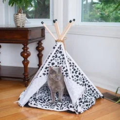Armarkat Pet Tent Style Cat Bed C46, With Durable Fabric -PawHut Sales Store GUEST c957ea14 dbe5 408a a856 c2550b559ae9