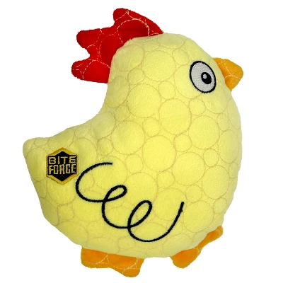Bite Force Built With Kevlar Tough Plush Chicken Dog Toy 1 Bite Force Built With Kevlar Tough Plush Chicken Dog Toy