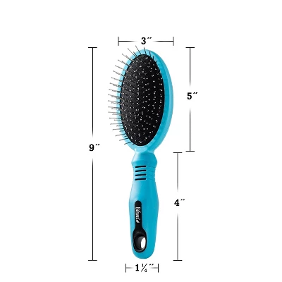 BOSHEL Dog Hair Brush & Pet Hair Remover – 2-In-1 Dog Grooming Brush With Safety Rounded Pins + Dog Hair Remover, Cleans The Hairy Mass 4 BOSHEL Dog Hair Brush & Pet Hair Remover – 2-In-1 Dog Grooming Brush With Safety Rounded Pins + Dog Hair Remover, Cleans The Hairy Mass - Image 4