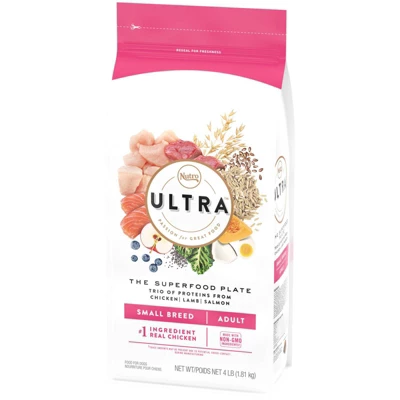 Nutro Ultra Superfood Plate Chicken, Lamb & Salmon Small Breed Adult Dry Dog Food 4 Nutro Ultra Superfood Plate Chicken, Lamb & Salmon Small Breed Adult Dry Dog Food - Image 4