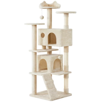 Yaheetech 70"H Cat Tree With 2 Condos For Kittens Small Cats 11 Yaheetech 70"H Cat Tree With 2 Condos For Kittens Small Cats - Image 11