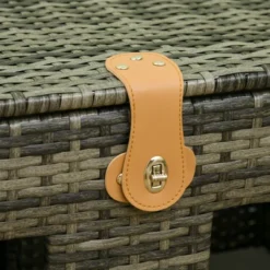 PawHut Rattan Cat Bed With Removable Divider, Double-Room Wicker Cat Beds For Indoor Cats, Pet Furniture For 2 Cats, Cushions, Outdoor Indoor, Gray 8 PawHut Rattan Cat Bed With Removable Divider, Double-Room Wicker Cat Beds For Indoor Cats, Pet Furniture For 2 Cats, Cushions, Outdoor Indoor, Gray -PawHut Sales Store GUEST d107b68b dbde 40a9 b4fa d6fc9792ce67