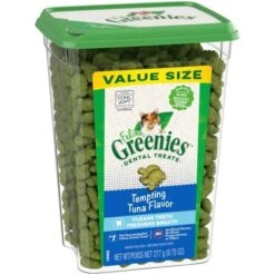 Greenies Tempting Tuna Flavor Dental Cat Treats 18 Greenies Tempting Tuna Flavor Dental Cat Treats -PawHut Sales Store GUEST d14627b4 6096 412f bbec 6ea7b5abf3df