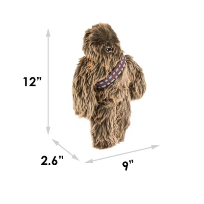 Buckle-Down Dog Toy Squeaker Plush - Star Wars Furry Chewbacca Standing Pose 3 Buckle-Down Dog Toy Squeaker Plush - Star Wars Furry Chewbacca Standing Pose - Image 3