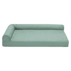 FurHaven Paw-Quilted Orthopedic Deluxe L-Chaise Dog Bed