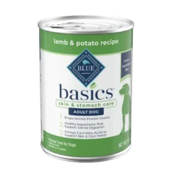 Blue Buffalo Basics Basics Skin & Stomach Care Grain Free Natural Wet Dog Food Lamb & Potato Recipe Adult - 12.5oz/12ct Pack -PawHut Sales Store GUEST d31a8f7b 973b 4ccd a0b0 f5200c910d71
