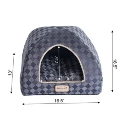 Armarkat Cat Bed C65HHG/LS, Purple Gray Combo Checkered Pattern 13 Armarkat Cat Bed C65HHG/LS, Purple Gray Combo Checkered Pattern -PawHut Sales Store GUEST d438c666 0e50 42e1 81da c5293827dffd