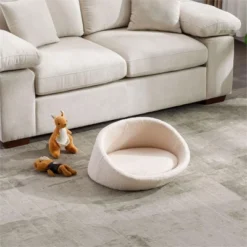 Pang Medium Size Luxurious Teddy Bear Cat Bed With E1 Solid Wood Frame-Maison Boucle 11 Pang Medium Size Luxurious Teddy Bear Cat Bed With E1 Solid Wood Frame-Maison Boucle -PawHut Sales Store GUEST d43e428f 5ae6 4c72 84c6 2dda465bff80