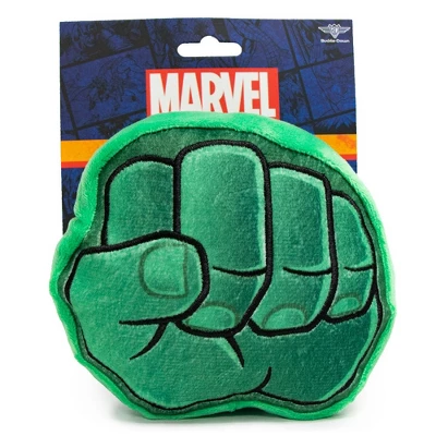 Buckle-Down Dog Toy Squeaker Plush - Marvel Comics Hulk Fist Greens 3 Buckle-Down Dog Toy Squeaker Plush - Marvel Comics Hulk Fist Greens - Image 3