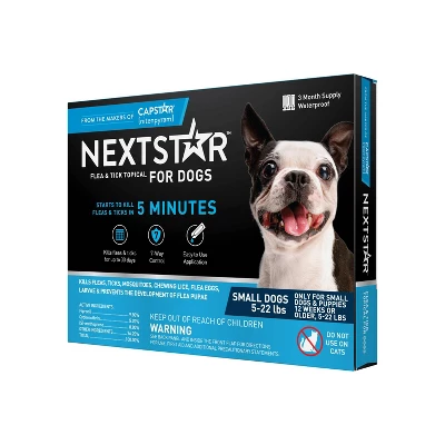 NextStar Flea & Tick Topical Treatment For Dogs - 3ct 5 NextStar Flea & Tick Topical Treatment For Dogs - 3ct - Image 5