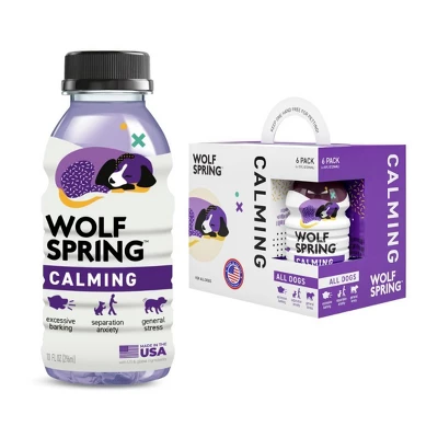 Wolf Spring Calming Wet Dog Food Topper Supplement With Coconut Water 5 Wolf Spring Calming Wet Dog Food Topper Supplement With Coconut Water - Image 5