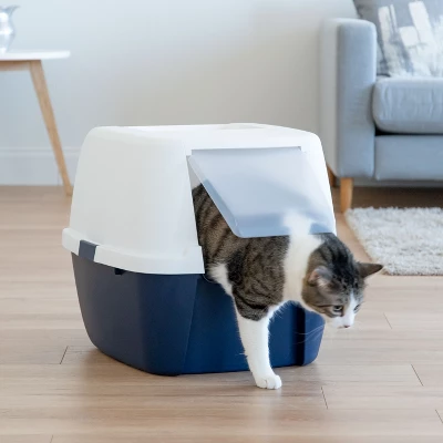IRIS USA Hooded Cat Litter Box 1 IRIS USA Hooded Cat Litter Box