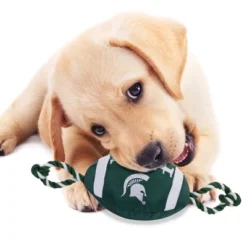 NCAA Michigan State Spartans Nylon Football Dog Toy 5 NCAA Michigan State Spartans Nylon Football Dog Toy -PawHut Sales Store GUEST d6e359bd bf29 42c3 823f 9ca400993f7a