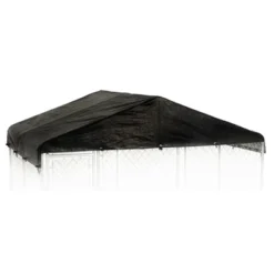 WeatherGuard 10' X 10' Outdoor Kennel Enclosure Waterproof Roof Cover (4 Pack)