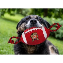NCAA Maryland Terrapins Nylon Football Dog Toy