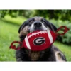 NCAA Georgia Bulldogs Nylon Football Dog Toy
