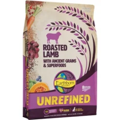 Earthborn Holistic Unrefined Roasted Lamb With Ancient Grains & Superfoods Dry Dog Food - 25 Lbs