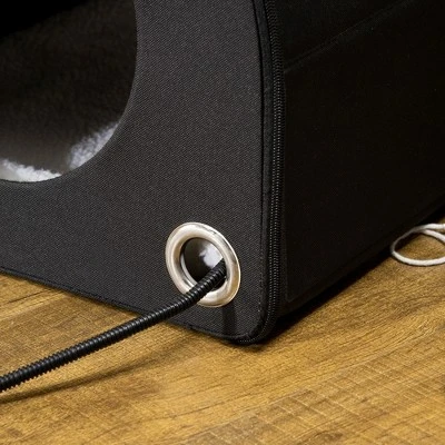 PawHut Dome Heated Cat House Portable And Waterproof Pet Shelter For Kitty In Winter 5 PawHut Dome Heated Cat House Portable And Waterproof Pet Shelter For Kitty In Winter - Image 5