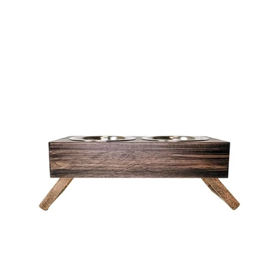 American Pet Supplies Eco-Friendly Elevated Dog Wood Feeder 4 American Pet Supplies Eco-Friendly Elevated Dog Wood Feeder - Image 4