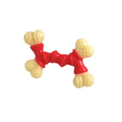 Nylabone Dura Chew Double Bone Bacon Flavor - Petite (Dogs Up To 15 Lbs)